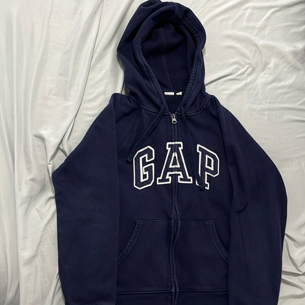 Small Gap zip up hoodie